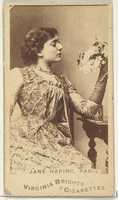 Free download Jane Hading, Paris, from the Actors and Actresses series (N45, Type 1) for Virginia Brights Cigarettes free photo or picture to be edited with GIMP online image editor