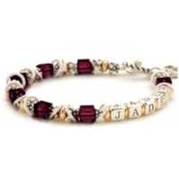 Free download January Crystal Two Tone Bracelet free photo or picture to be edited with GIMP online image editor