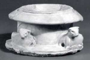 Free download Jar fragment with reclining bulls free photo or picture to be edited with GIMP online image editor