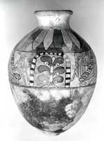 Free download Jar with winged bulls and flanking palmettes free photo or picture to be edited with GIMP online image editor