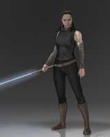 Free download Jedi Rey Fanart free photo or picture to be edited with GIMP online image editor