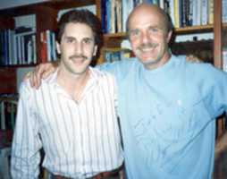 Free download Jeffrey Guterman and Wayne Dyer, Fort Lauderdale, 1989. Photo by Joyce Guterman. free photo or picture to be edited with GIMP online image editor
