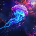 Jellyfish in the Cosmic Sea  screen for extension Chrome web store in OffiDocs Chromium