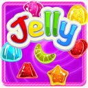 Jelly Match 3 Game Runs Offline  screen for extension Chrome web store in OffiDocs Chromium