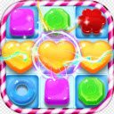 Jelly Match 3 Unblocked Game  screen for extension Chrome web store in OffiDocs Chromium