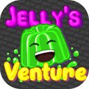 Jelly Venture Game Bounce Through a Colorful Adventure!  screen for extension Chrome web store in OffiDocs Chromium