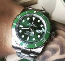 Muat turun percuma Jeremiah Say Rolex Green Hulk foto atau gambar percuma untuk diedit dengan editor imej dalam talian GIMP