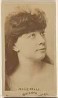 Free download Jessie Beals, from the Actors and Actresses series (N45, Type 1) for Virginia Brights Cigarettes free photo or picture to be edited with GIMP online image editor