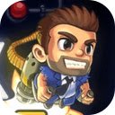 Jetpack Joyride Adventure  Running Game  screen for extension Chrome web store in OffiDocs Chromium