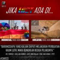 Free download JIKA LGBT ADA DI... free photo or picture to be edited with GIMP online image editor