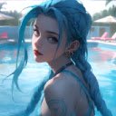 Jinx on Vacation Live Wallpaper  screen for extension Chrome web store in OffiDocs Chromium