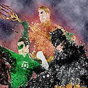 Экран JLA Splatter Art 1920px для расширения интернет-магазина Chrome в OffiDocs Chromium