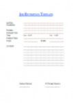 Free download Job Estimation Template DOC, XLS or PPT template free to be edited with LibreOffice online or OpenOffice Desktop online