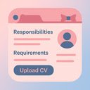 JobsDB CV Analysis  screen for extension Chrome web store in OffiDocs Chromium