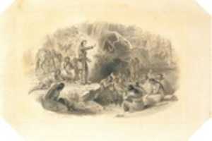 Free download John Eliot Preaching to the Indians free photo or picture to be edited with GIMP online image editor
