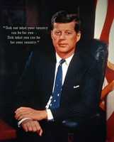 Free download John F Kennedy Portrait free photo or picture to be edited with GIMP online image editor