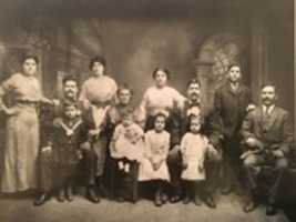 Free download John (Ioannis) and Georgia Kodolas Pavleros Family, 1915 free photo or picture to be edited with GIMP online image editor