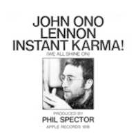 Free download John Lennon - Instant Karma! (We All Shine On) ( Single) - 1970 free photo or picture to be edited with GIMP online image editor