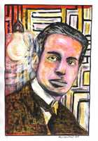 Free download Jorge Luis Borges (joven) por Pablo Aleandro free photo or picture to be edited with GIMP online image editor