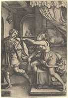 Free download Joseph and Potiphars Wife, from The Story of Joseph free photo or picture to be edited with GIMP online image editor