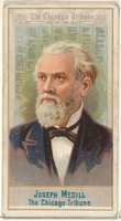 Free download Joseph Medill, The Chicago Tribune, from the American Editors series (N1) for Allen & Ginter Cigarettes Brands free photo or picture to be edited with GIMP online image editor
