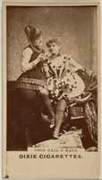 Free download Josie Hall and Maud, from the Actors and Actresses series (N45, Type 7) for Dixie Cigarettes free photo or picture to be edited with GIMP online image editor
