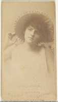 Free download Josie Sadler, from the Actors and Actresses series (N45, Type 1) for Virginia Brights Cigarettes free photo or picture to be edited with GIMP online image editor
