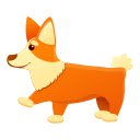 Joyful Corgi Run  screen for extension Chrome web store in OffiDocs Chromium