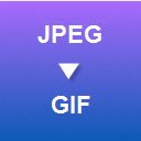 JPEG to GIF Converter  screen for extension Chrome web store in OffiDocs Chromium