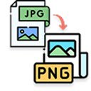 JPG to PNG  screen for extension Chrome web store in OffiDocs Chromium