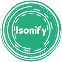 Jsonify  screen for extension Chrome web store in OffiDocs Chromium