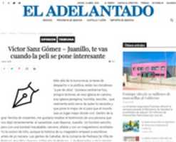 Free download Juanillo, te vas cuando la peli se pone interesante - Tribuna El Adelantado de Segovia free photo or picture to be edited with GIMP online image editor