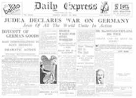 Free download Judea declares war on Germany free photo or picture to be edited with GIMP online image editor