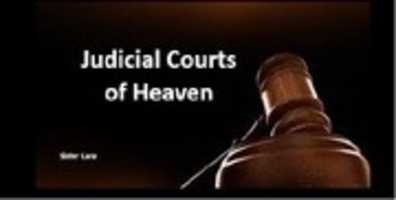 Free download Judicial Courtsof Heaven Book Cover Sister Lara free photo or picture to be edited with GIMP online image editor