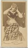 Free download Judic, Paris, from the Actors and Actresses series (N45, Type 1) for Virginia Brights Cigarettes free photo or picture to be edited with GIMP online image editor