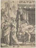 Free download Judith and Holofernes, from Biblia (Frankfurt, 1564) free photo or picture to be edited with GIMP online image editor