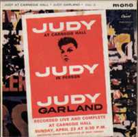 Free download Judy At Carnegie Hall (Vol 2) Reel To Reel Album Boxart free photo or picture to be edited with GIMP online image editor