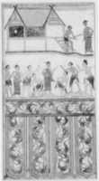 Free download Jujakas Wife, Amittada, is Attacked by Wives of Brahmins: Scene from Vessantara Jataka free photo or picture to be edited with GIMP online image editor