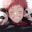 Jujutsu Kaisen Yuji Itadori with Pandas Live Wallpaper  screen for extension Chrome web store in OffiDocs Chromium