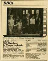 Free download July and august 1972 radio times doctor who and the daleks films free photo or picture to be edited with GIMP online image editor