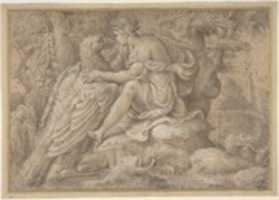 Free download Jupiter and Astraea free photo or picture to be edited with GIMP online image editor