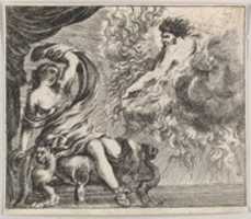 Free download Jupiter and Semele, from Game of Mythology (Jeu de la Mythologie) free photo or picture to be edited with GIMP online image editor