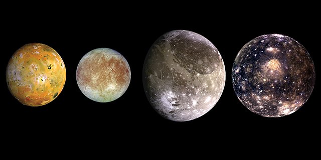 Gratis download jupiter planeet Galileïsche manen ok gratis foto om te bewerken met GIMP gratis online afbeeldingseditor