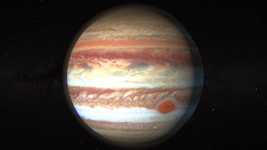 הורדה חינם Jupiter Planet Universe - סרטון חינם לעריכה עם עורך וידאו מקוון OpenShot