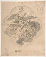 Free download Jupiter with his Eagle (recto) free photo or picture to be edited with GIMP online image editor