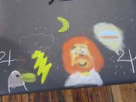Free download Jupiter, Zeus, a bald eagle, a moon and a thunderstorm free photo or picture to be edited with GIMP online image editor