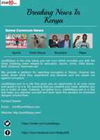 Free download Just 40days Breaking News In Kenya, Corruption free photo or picture to be edited with GIMP online image editor