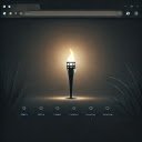 Just enough light  screen for extension Chrome web store in OffiDocs Chromium