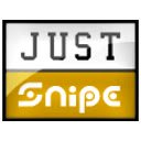 JustSnipe eBay Auction Sniper  screen for extension Chrome web store in OffiDocs Chromium