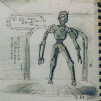 Free download K - 2SO Early Concept Art free photo or picture to be edited with GIMP online image editor